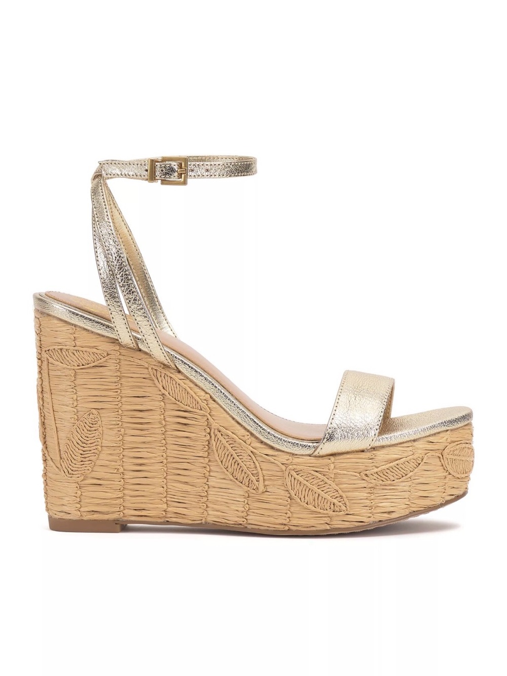 Vince Camuto - Emrey Wedge Sandals in Gold